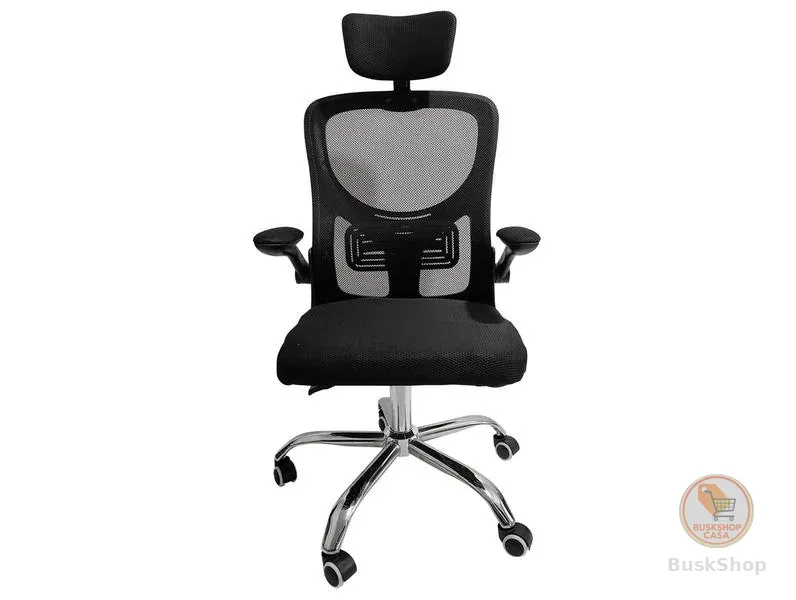 Cadeira de Escritório Diretor Giratória Preto FC-29-4 Otello