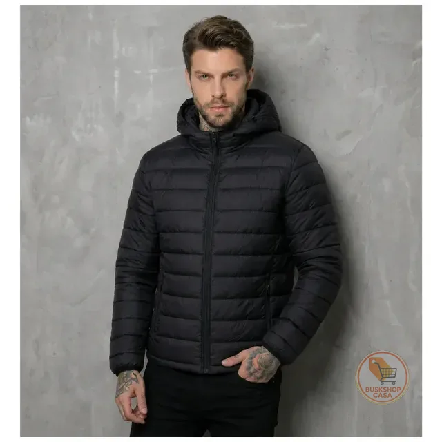 Jaqueta Puffer De Frio Intenso Blusa Impermeável Inverno
