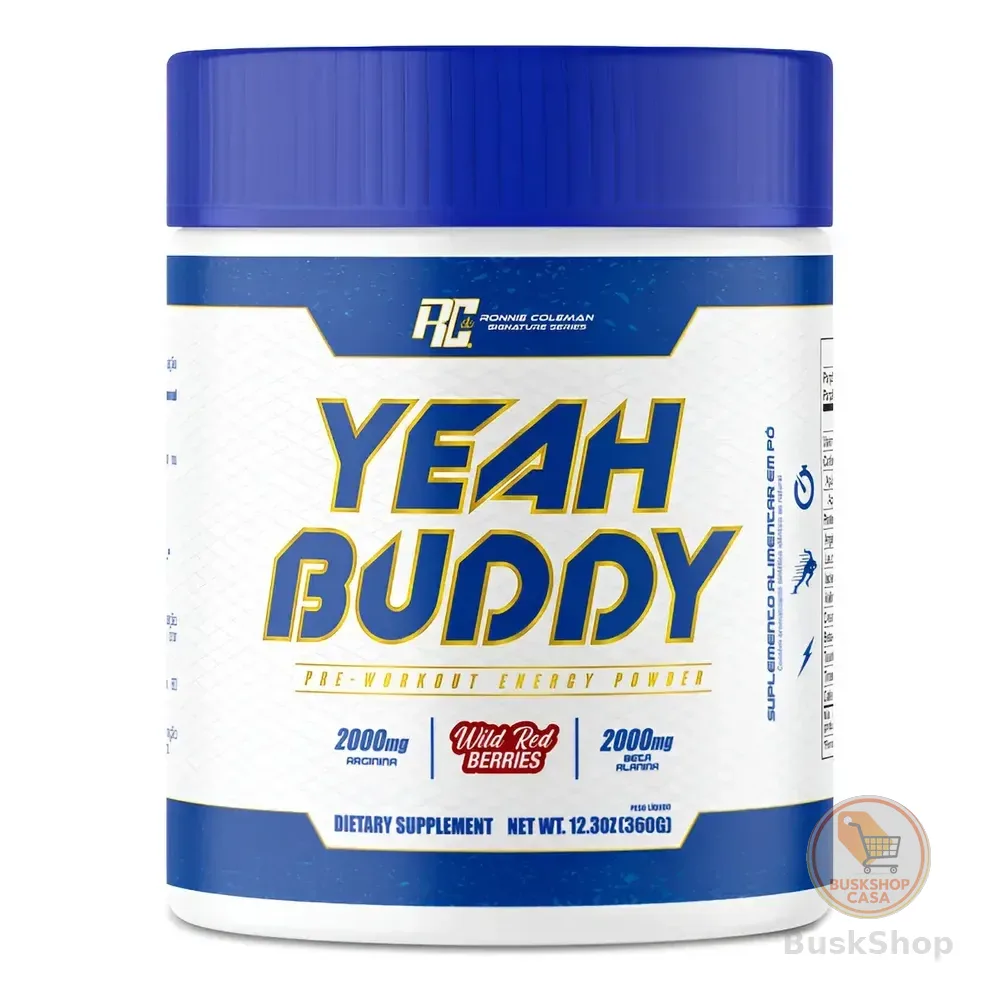 Pré Treino Yeah Buddy Ronnie Coleman Frutas Vermelhas 360g