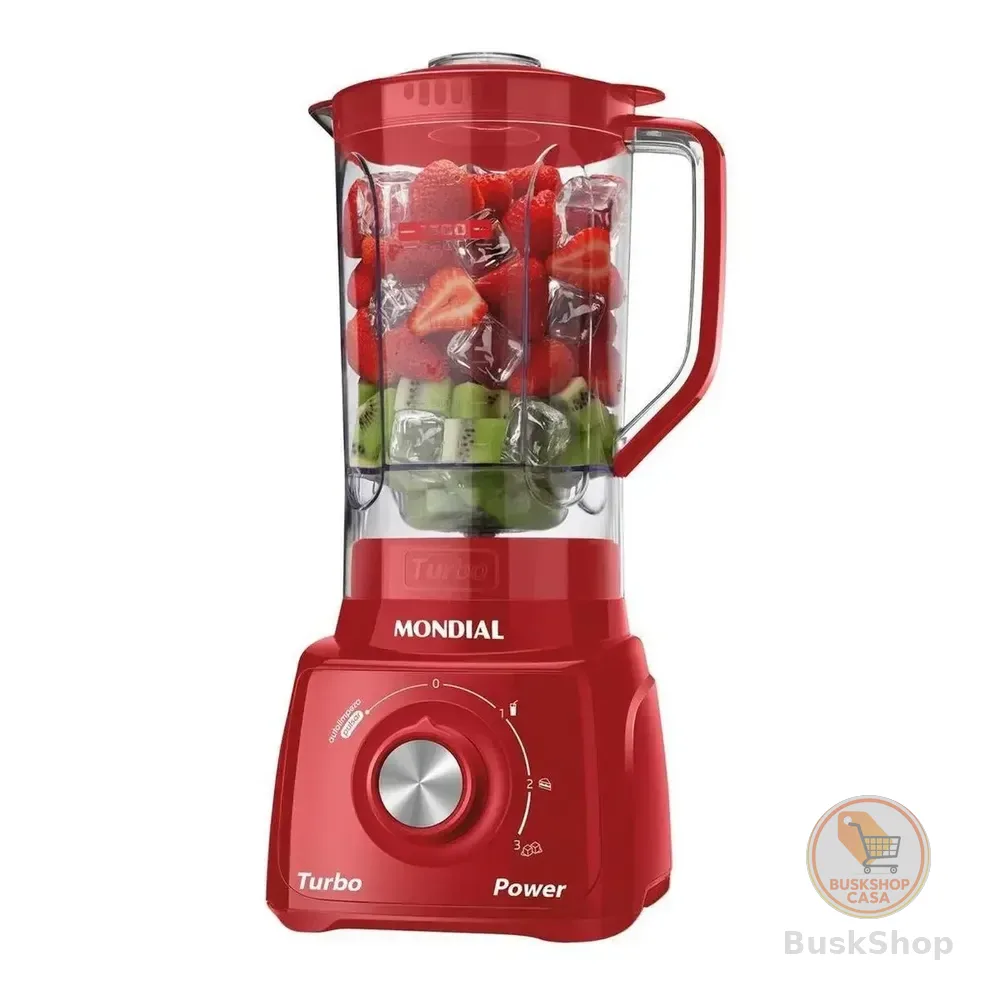 Liquidificador Turbo Power Mondial 550W L-99 FR