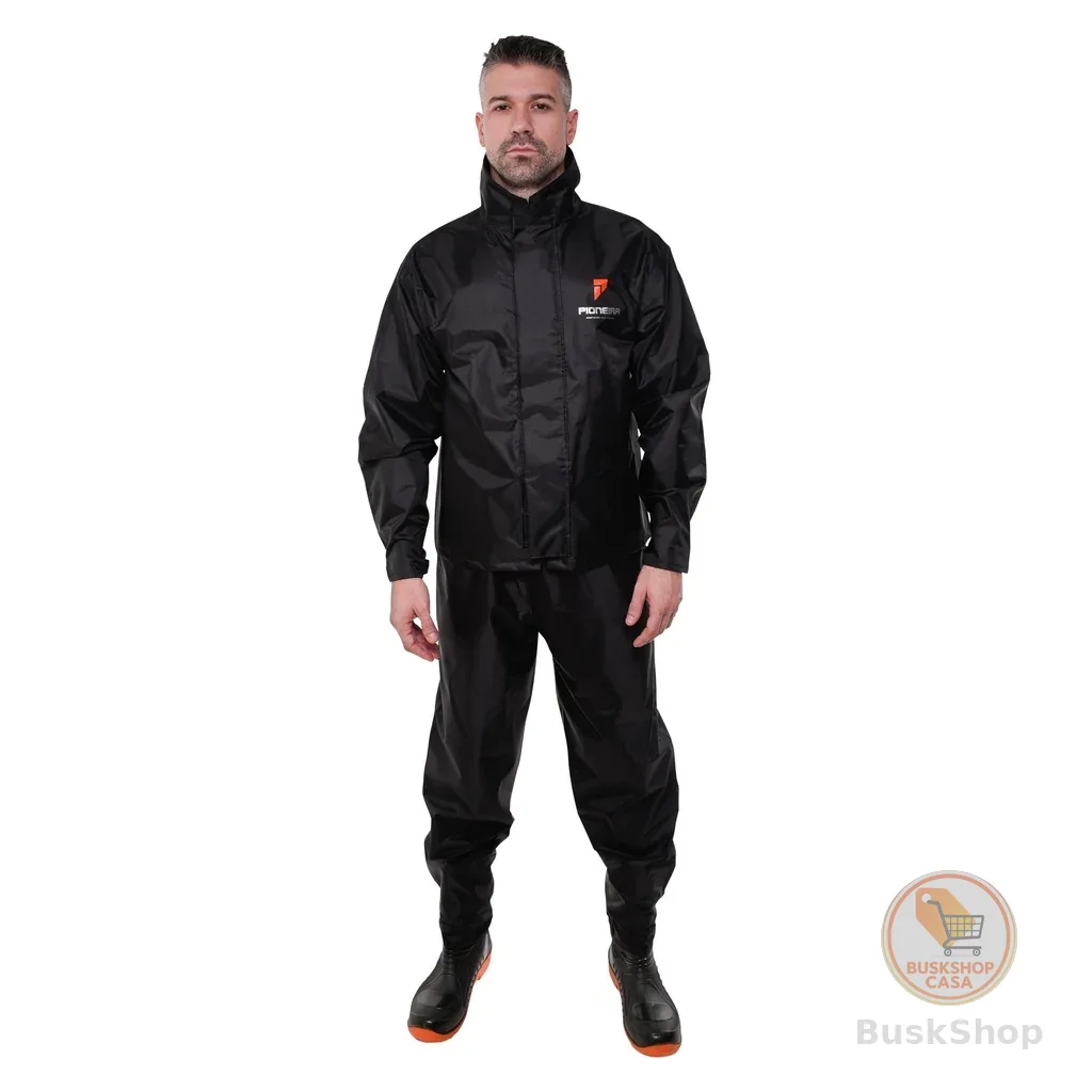 Conjunto Capa de Chuva Nylon Pioneira Urban Moto Motoqueiro
