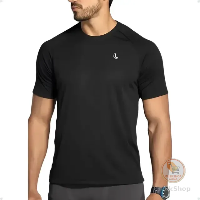 Camiseta Esportiva Lupo Masculina Dry Academia Confortável