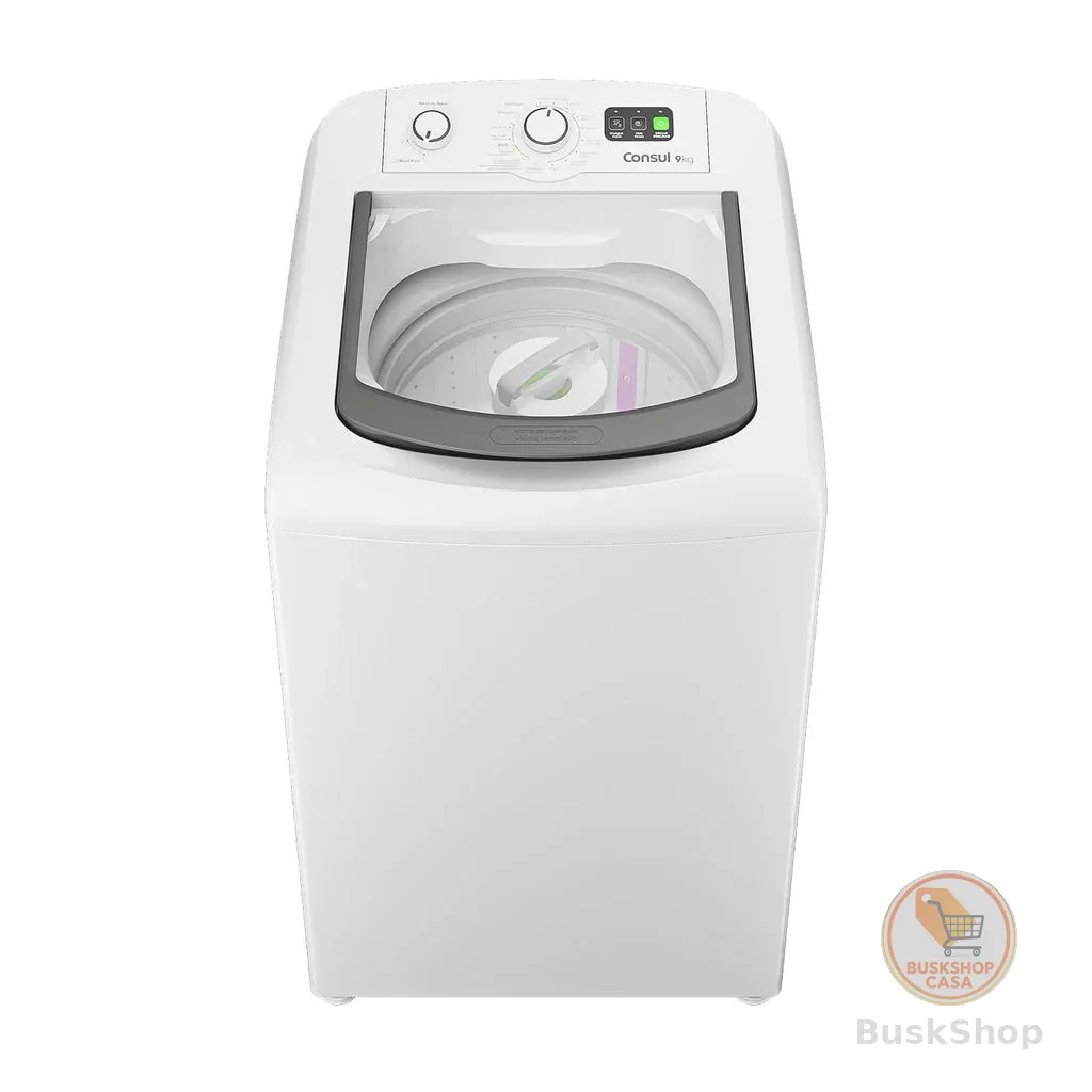 Máquina de Lavar Consul 9Kg Branca com Dosagem Econômica - CWM09AB