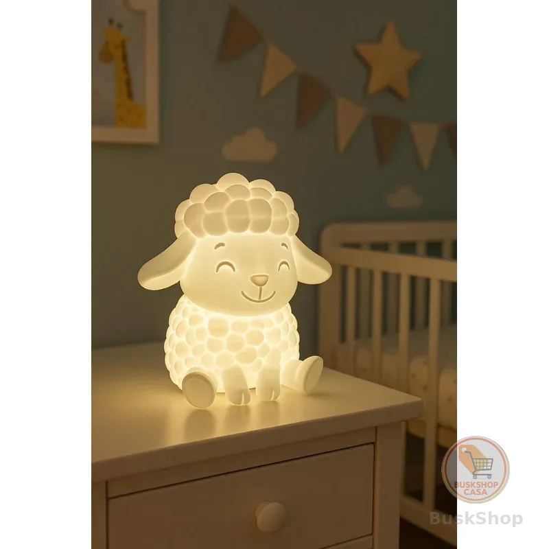 Luminária infantil Ovelinha / Abajur infantil Ovelha