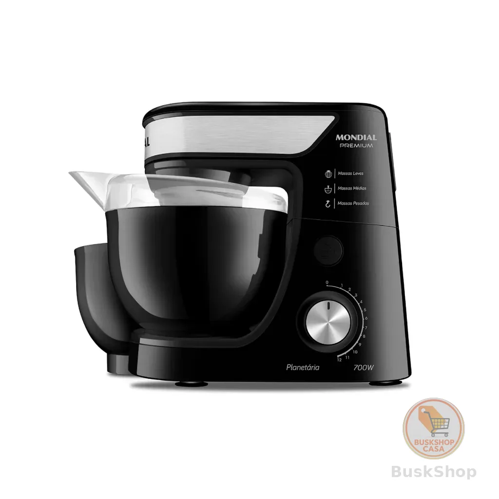 Batedeira Planetária Mondial Premium BP-01P-B