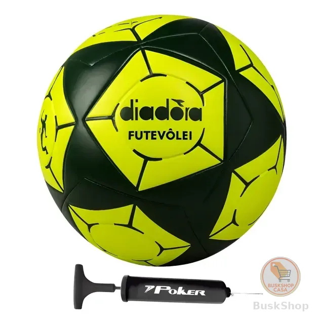 Bola De Futevôlei Diadora Elite-r + Bomba De Ar
