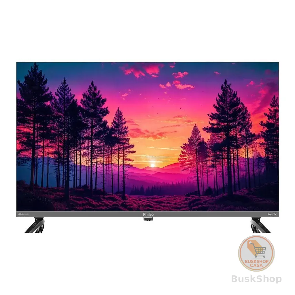 Smart TV 43" Philco Full HD Roku HDR10 Dolby Audio P43KRA