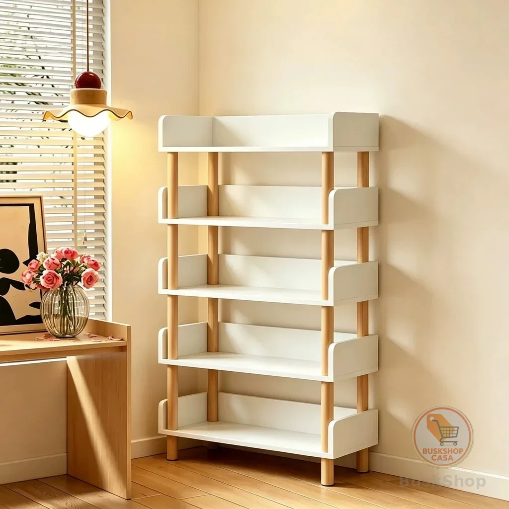 Estante Organizador Livreiro Prateleira Para Sala Quarto Escritório Rack de armazenamento