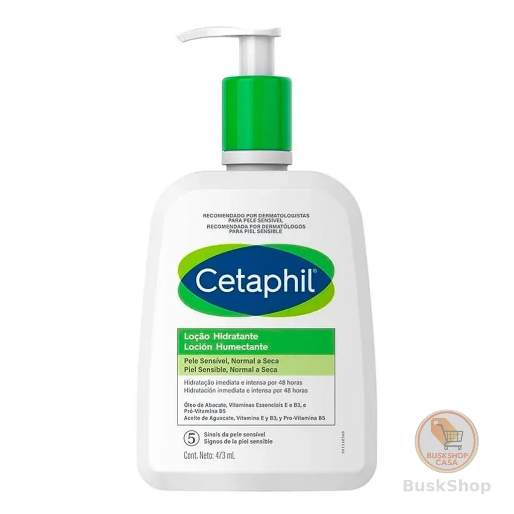 Cetaphil Loção Hidratante Galderma para Pele Normal a Seca 473ml