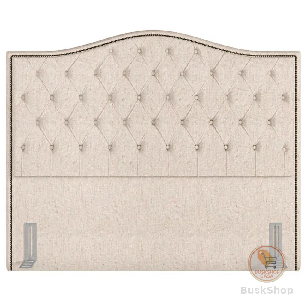Cabeceira Cama Box Casal Queen 160cm Siena P02 Linho Cru - Mpozenato