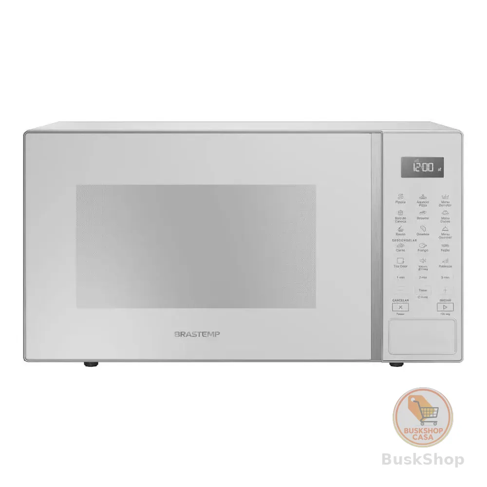 Micro-ondas Brastemp 32l Branco Com Menu Gourmet - Bms46ab 127v