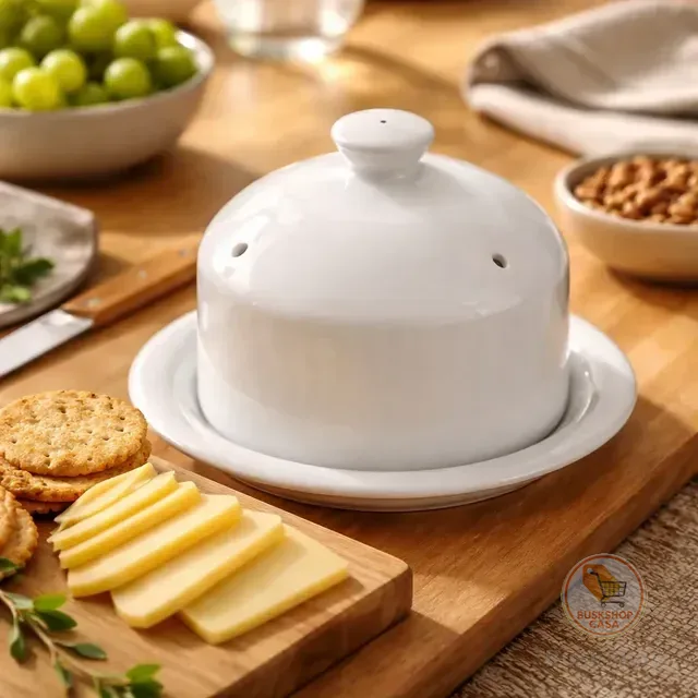 Queijeira Porta Queijos De Porcelana