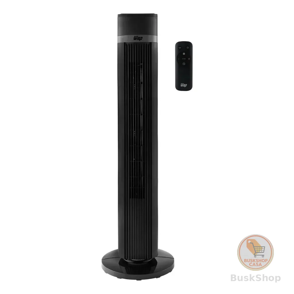 Ventilador Torre Wap Air Silence 48cm Silencioso Oscila 45W