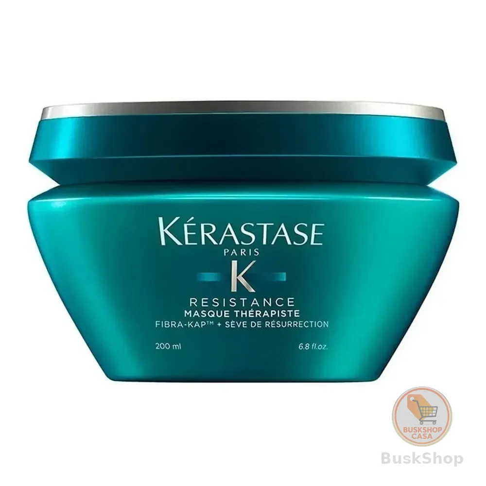 Máscara De Reconstrução Profunda Para Cabelos Danificados, Força E Elasticidade Résistance Thérapiste Kérastase 200ml