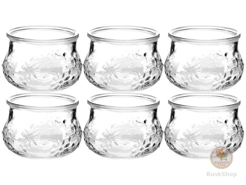 Conjunto de Tigelas de Vidro 6 peças Nadir Nature