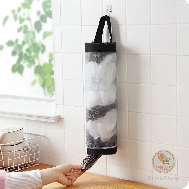 Distribuidor De Saco De Artigos Diversos Montado Na Parede-Bolsa De Armazenamento De Plástico De Malha Para Organização 