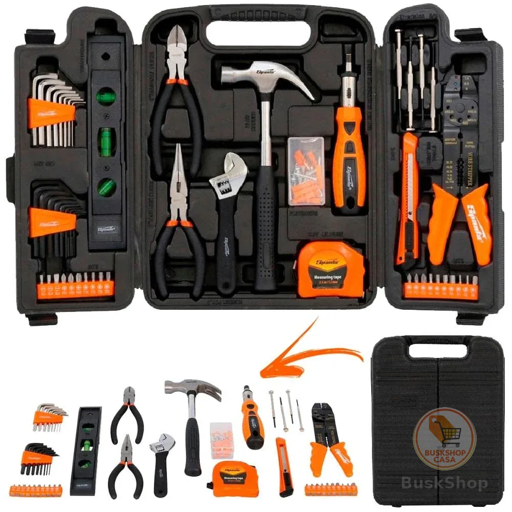 Sparta Maleta de ferramentas kit com 129 peças