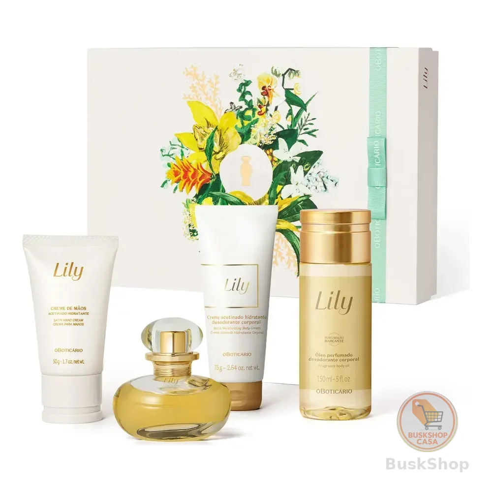 O Boticário Lily Kit Presente(4 Itens)