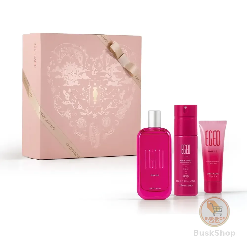 Kit Presente Egeo Dolce O Boticário Feminino Original