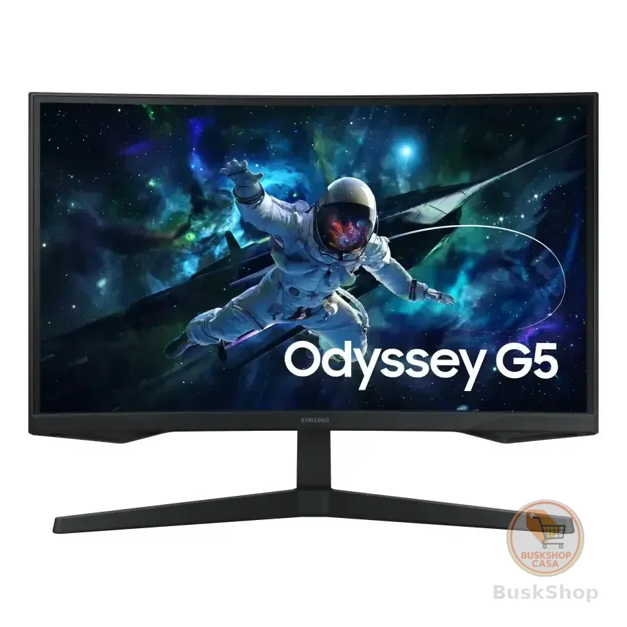Monitor Gamer Samsung Odyssey G5, 27 , Qhd, 165hz Cor Preto