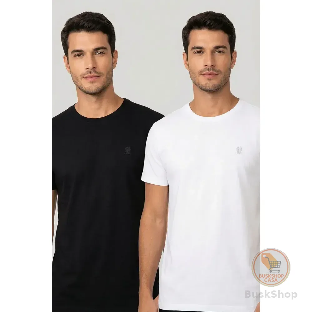 Kit 4 Camisetas Masculinas Polo Wear Sortido Sortido G Lisa