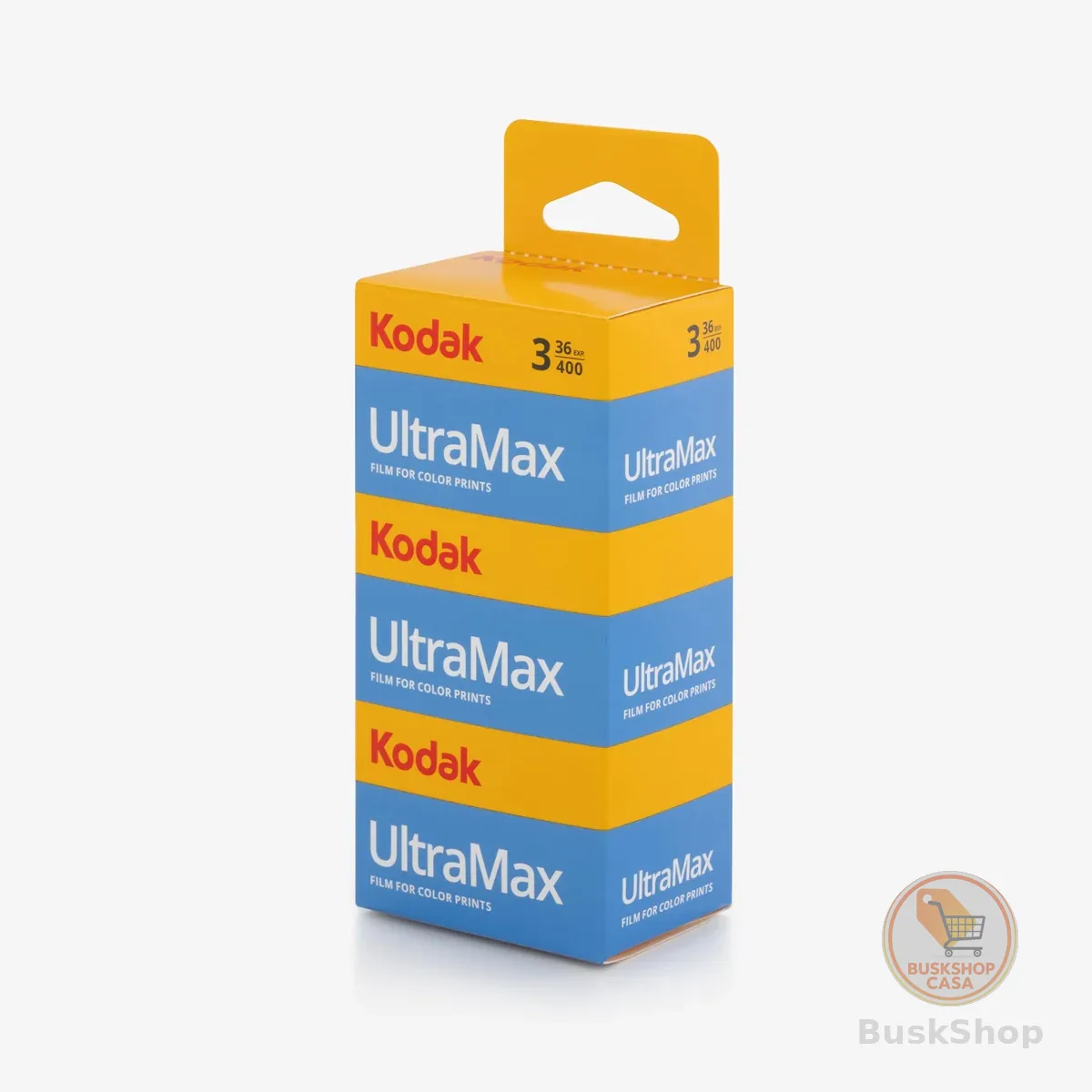 Kodak GC/UltraMax 400 Color Negative Film (35mm Roll Film, 36 Exposures, 3-Pack)