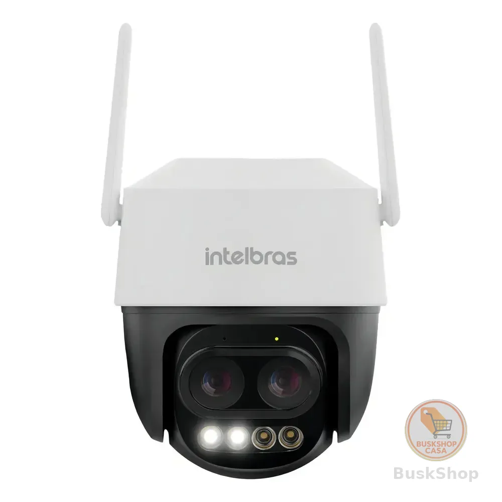 Câmera Wi-fi Full Hd Intelbras Im7+ Zoom Full Color Cor Branco