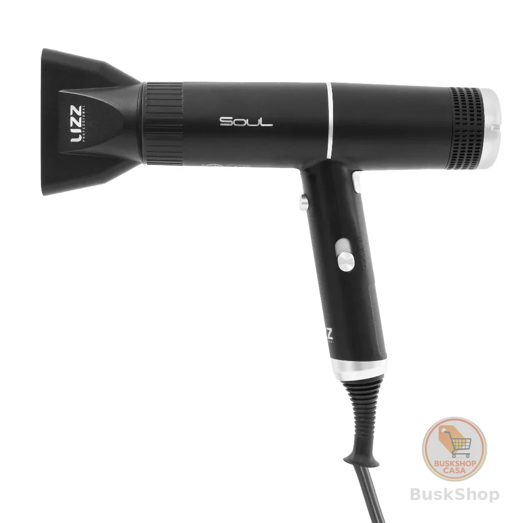 Secador Soul Preto (1200W / 1600W) - Lizz Pro