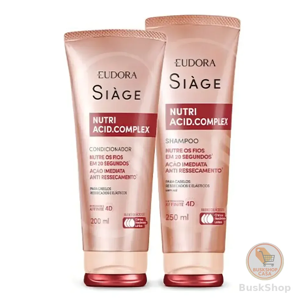 Kit Nutri Acid.complex Shampoo 250ml E Condicionador 200ml