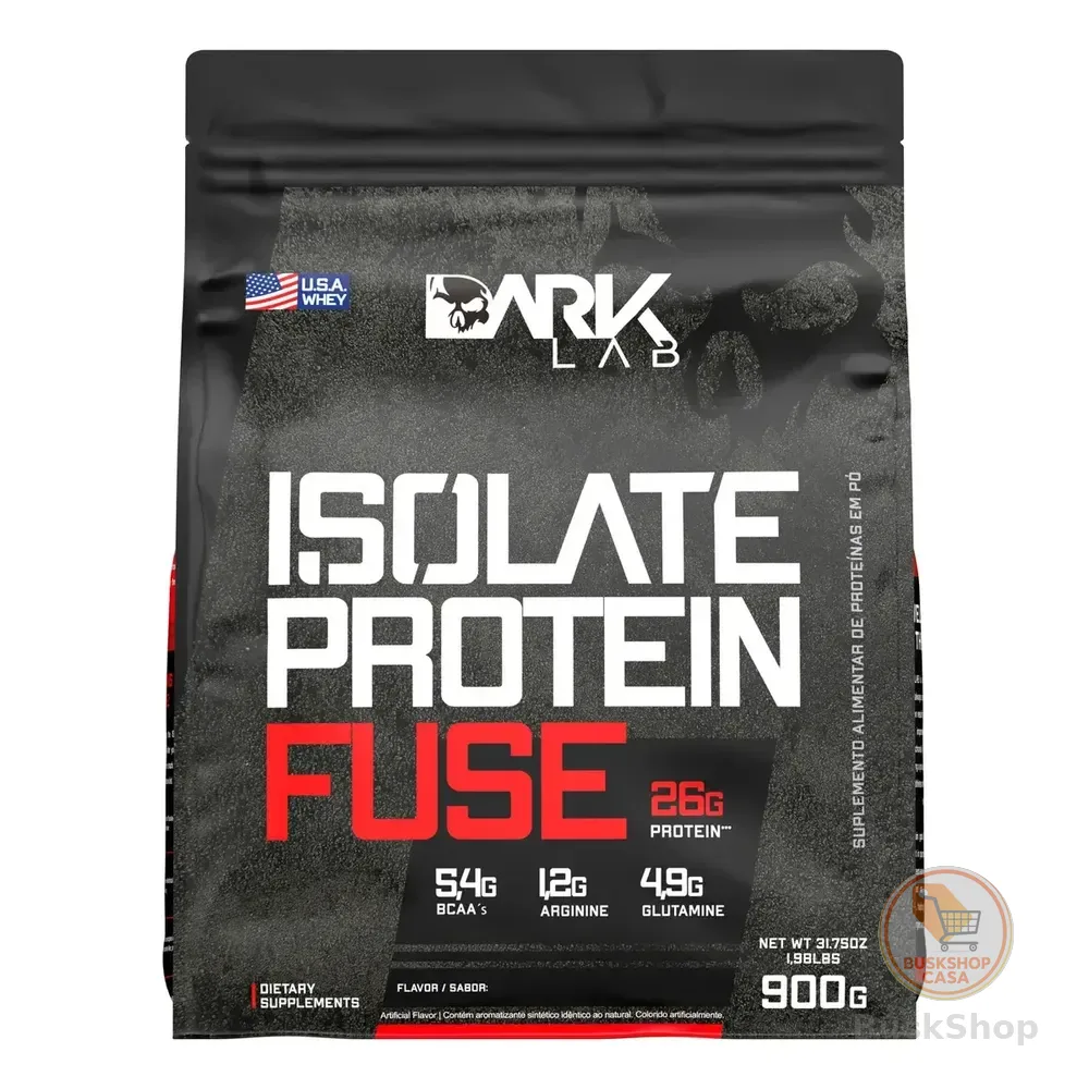 Whey Isolate Protein Fuse 900g Dark Lab Sabor Baunilha