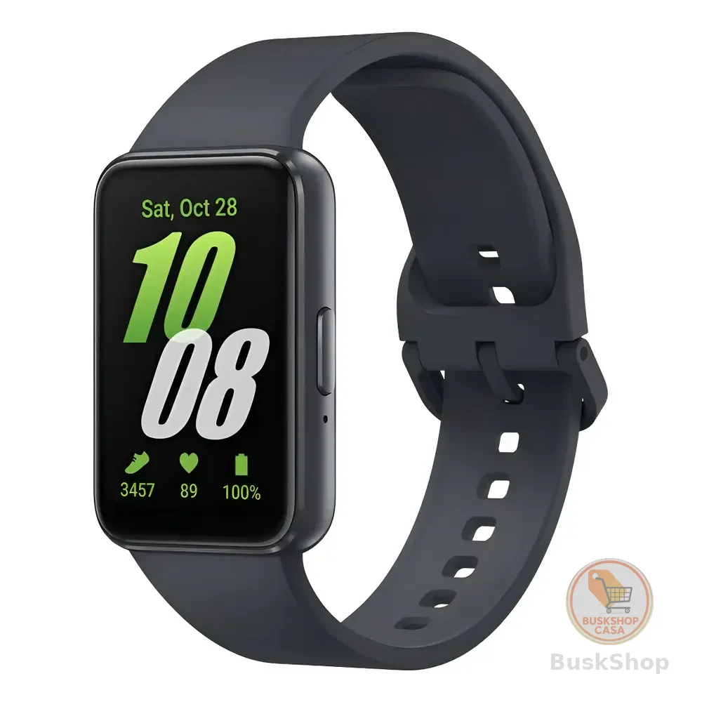 Relógio Smartband Samsung Gal.fit 3 Sm-r390 Grafite Grafite Liso Grafit Cinza-escuro