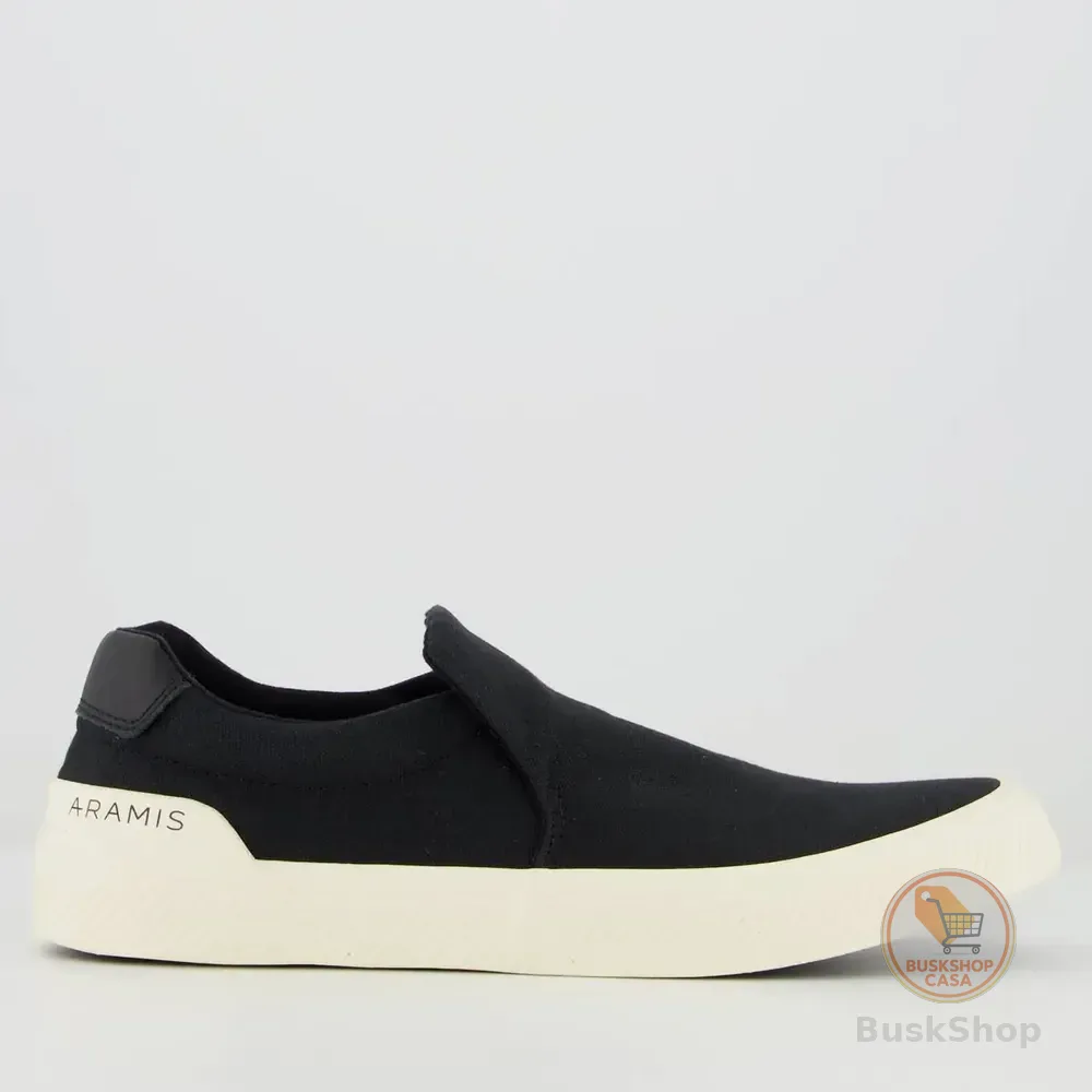 Tênis Aramis Daily Slip Canvas Preto Up Preto - 40 Br