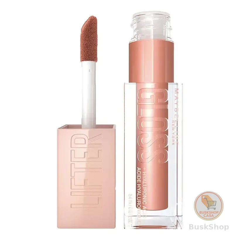 Brilho Labial Com Ácido Hialurônico Promove Lábios Volumosos Hidratados E Cheios De Brilho Com Aplicador Xl Para Make Glow Maybelline Ny Lip Lifter Gloss Cor Stone 5.4ml 008 Stone