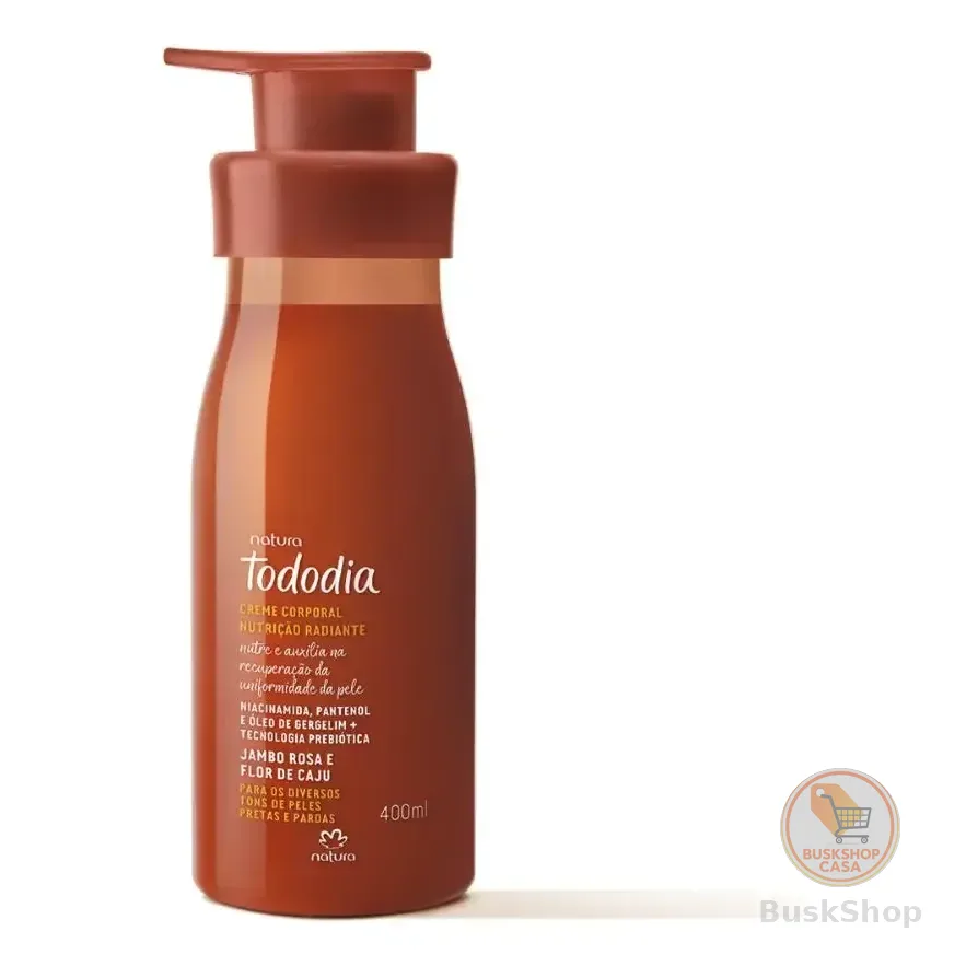 Hidratante Tododia Jambo Rosa & Flor De Caju 400ml Rosas