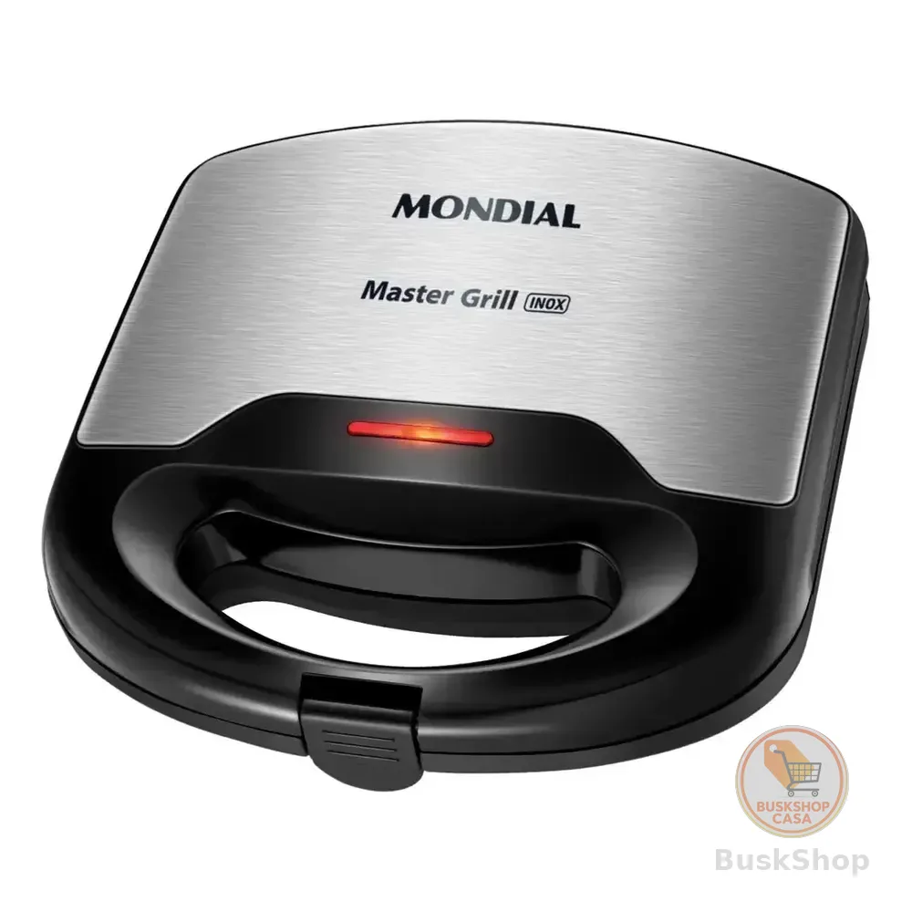 Sanduicheira Master Grill 750w S-20 Mondial Preto/inox 220v