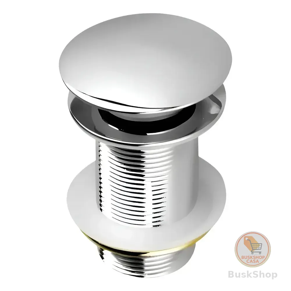 Válvula Click Up Luxo Inteligente Inox Para Cuba Banheiro