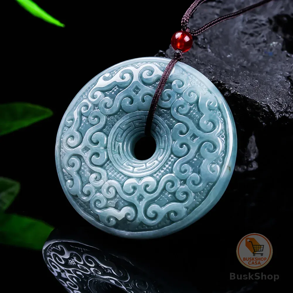 Colar com pingente de flor de jadeíta birmanesa natural, joias de designer vintage, acessórios de luxo, presentes de jade real para mulheres