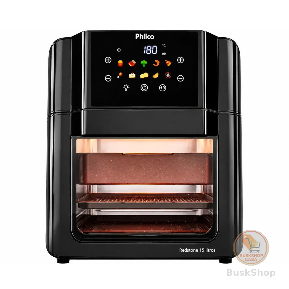 Air Fryer Fritadeira 15l 10 Funções 1900w Paf15c 127v Philco