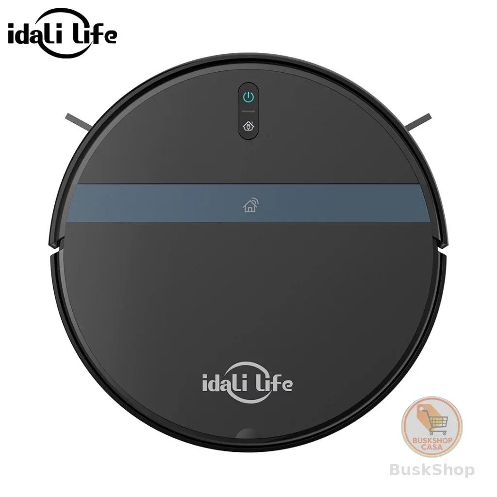 Aspirador de Pó Para Casa Robô Inteligente Com Sensores Anti- queda IDALI LIFE
