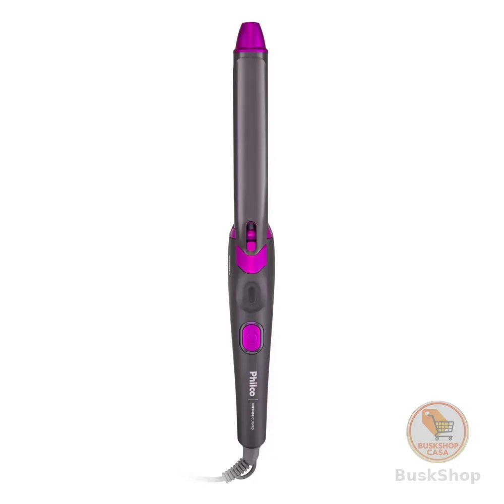 Modelador e Cacheador de Cabelos Philco PEC15 com Revestimento Cerâmica Íons Tourmaline