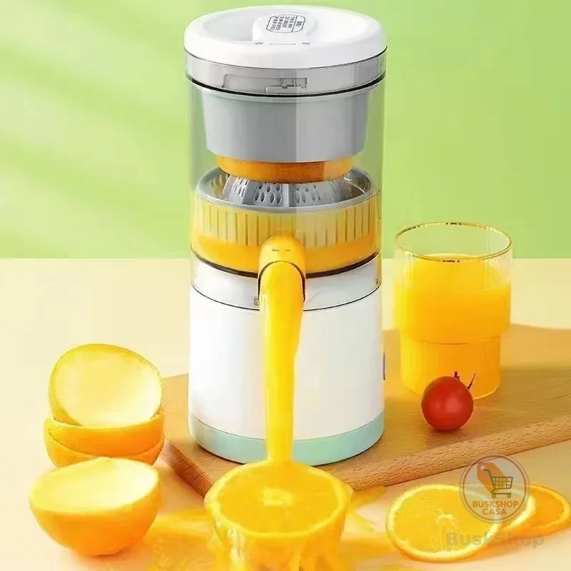 Espremedor Elétrico Laranja Limão Frutas Fazer Sucos Recarregável usb