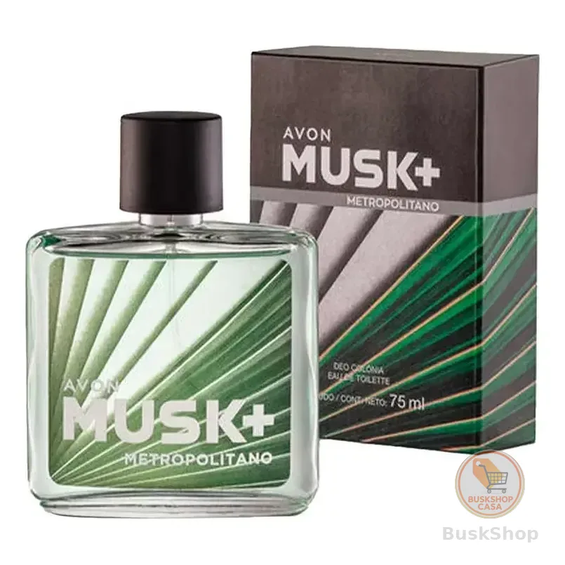 Avon Perfume Musk Metropolitano Deo Colonia Masculino 75ml