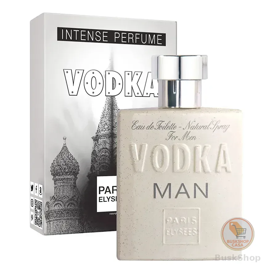 Perfume Vodka Man Paris Elysees Masculino Intense 100ml