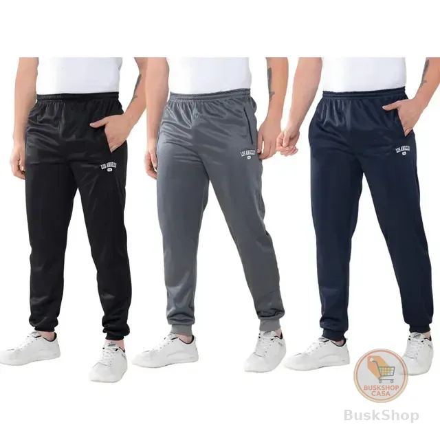 Kit 3 Calça Jogger Masculino Treino Chimpa - Los Angeles