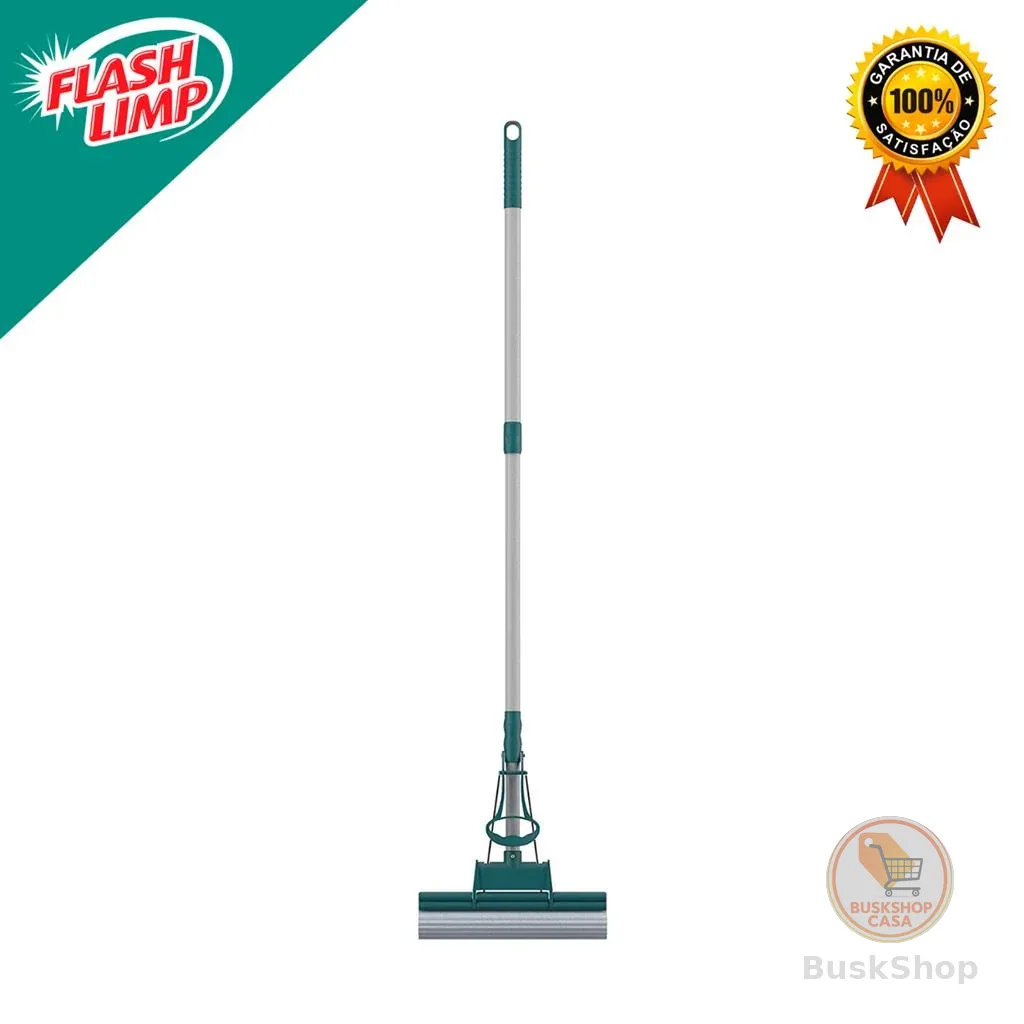 Mop Limpeza Geral Plus Rodo PVA Verde Flash Limp