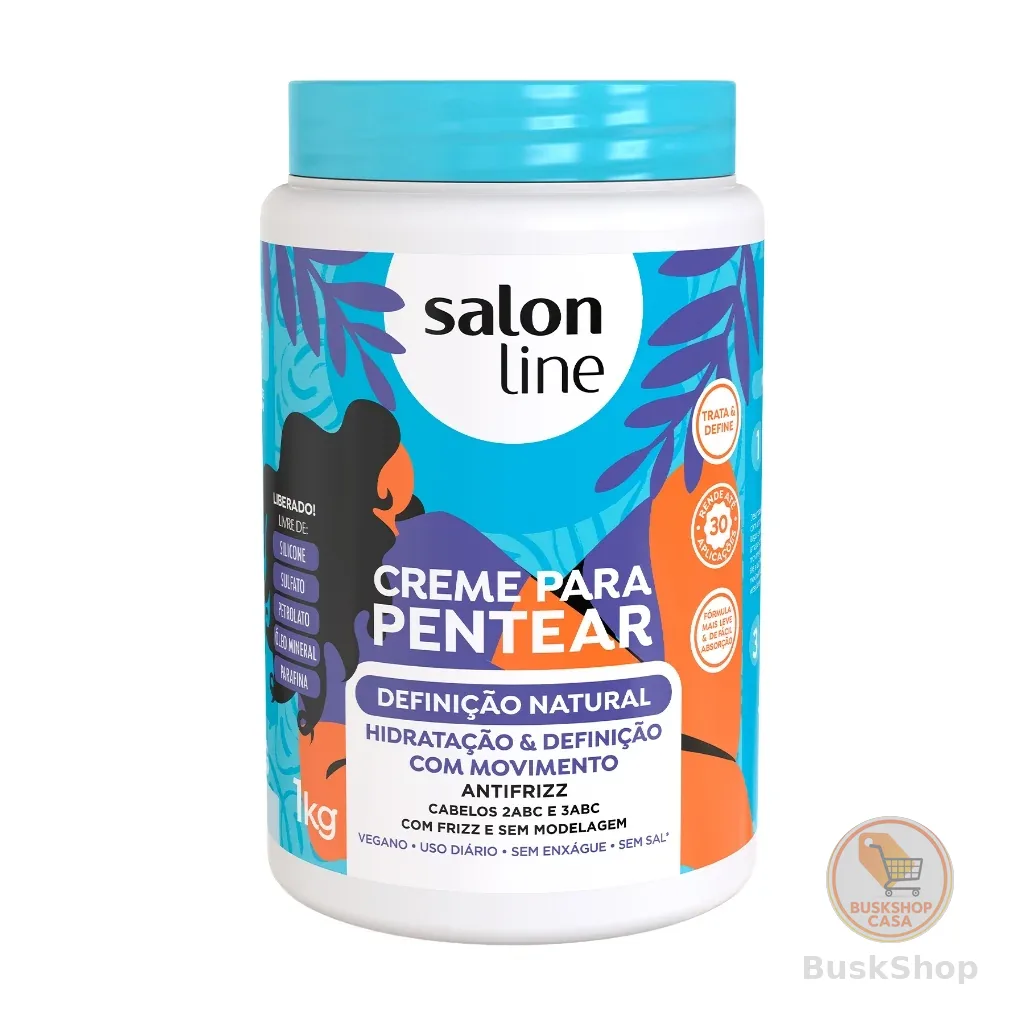 Creme Para Pentear Definição Natural 1kg