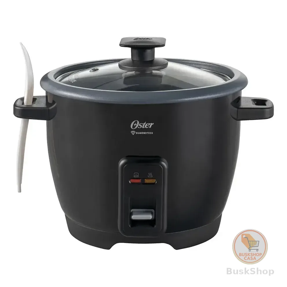 Panela Elétrica De Arroz Diamondtech Oster Black 1,2l Oster 220v