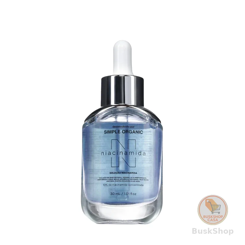 Sérum Niacinamida Solução Facial 30ml Simple Organic