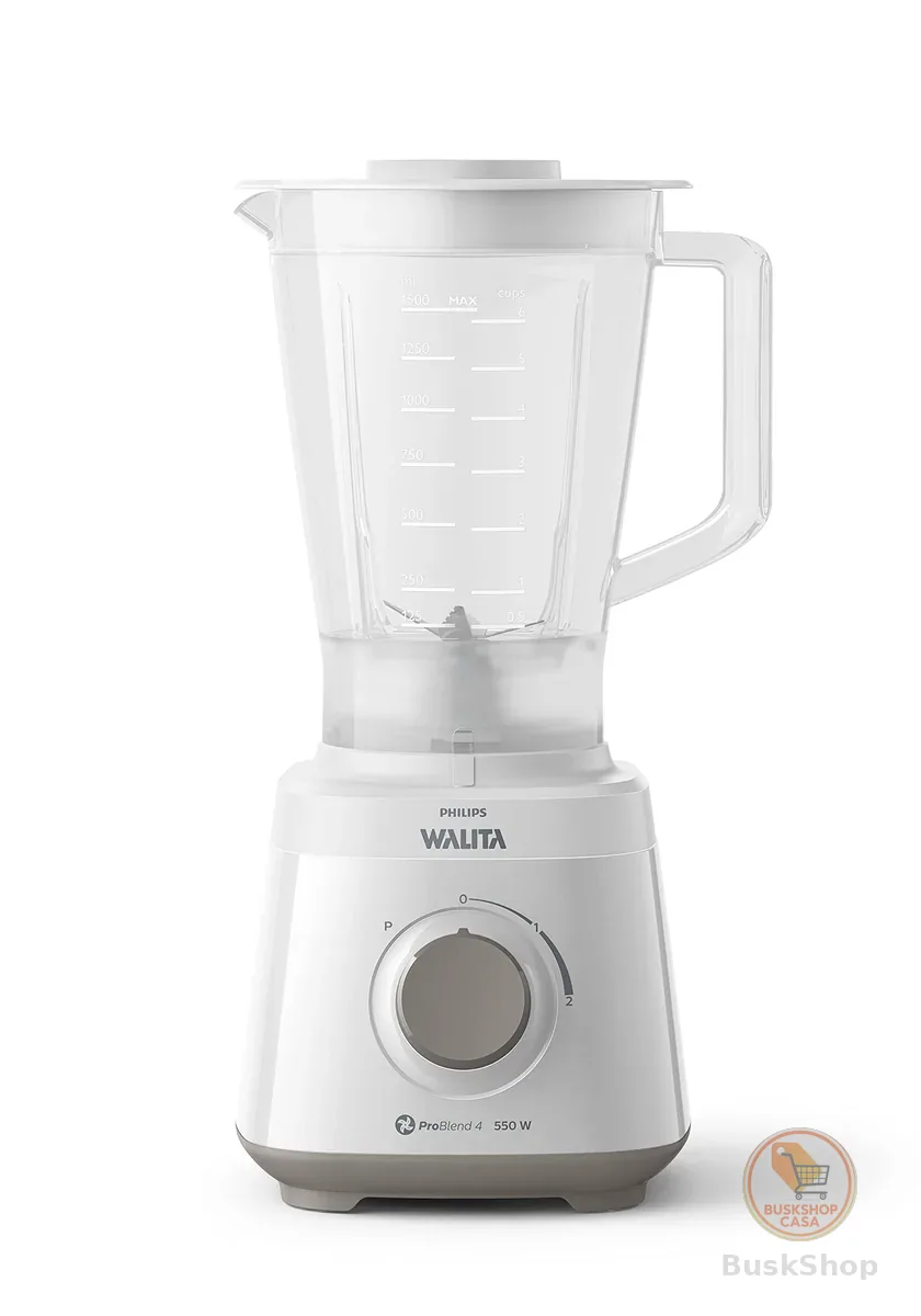Liquidificador Daily Philips Walita, 2L, 550W, Branco, 110V - RI2110/01