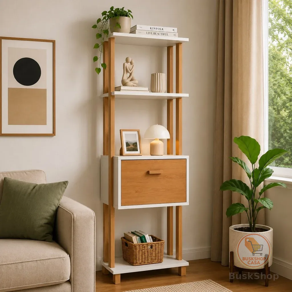 Estante Multiuso com Nichos moderno e decorativo